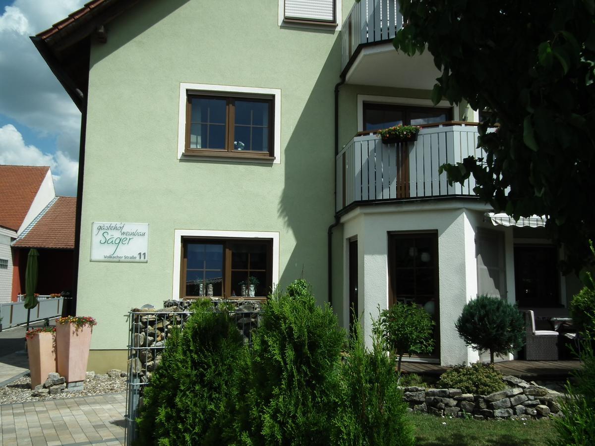 Gaestehof - Weinbau Saeger Nordheim am Main Exterior photo